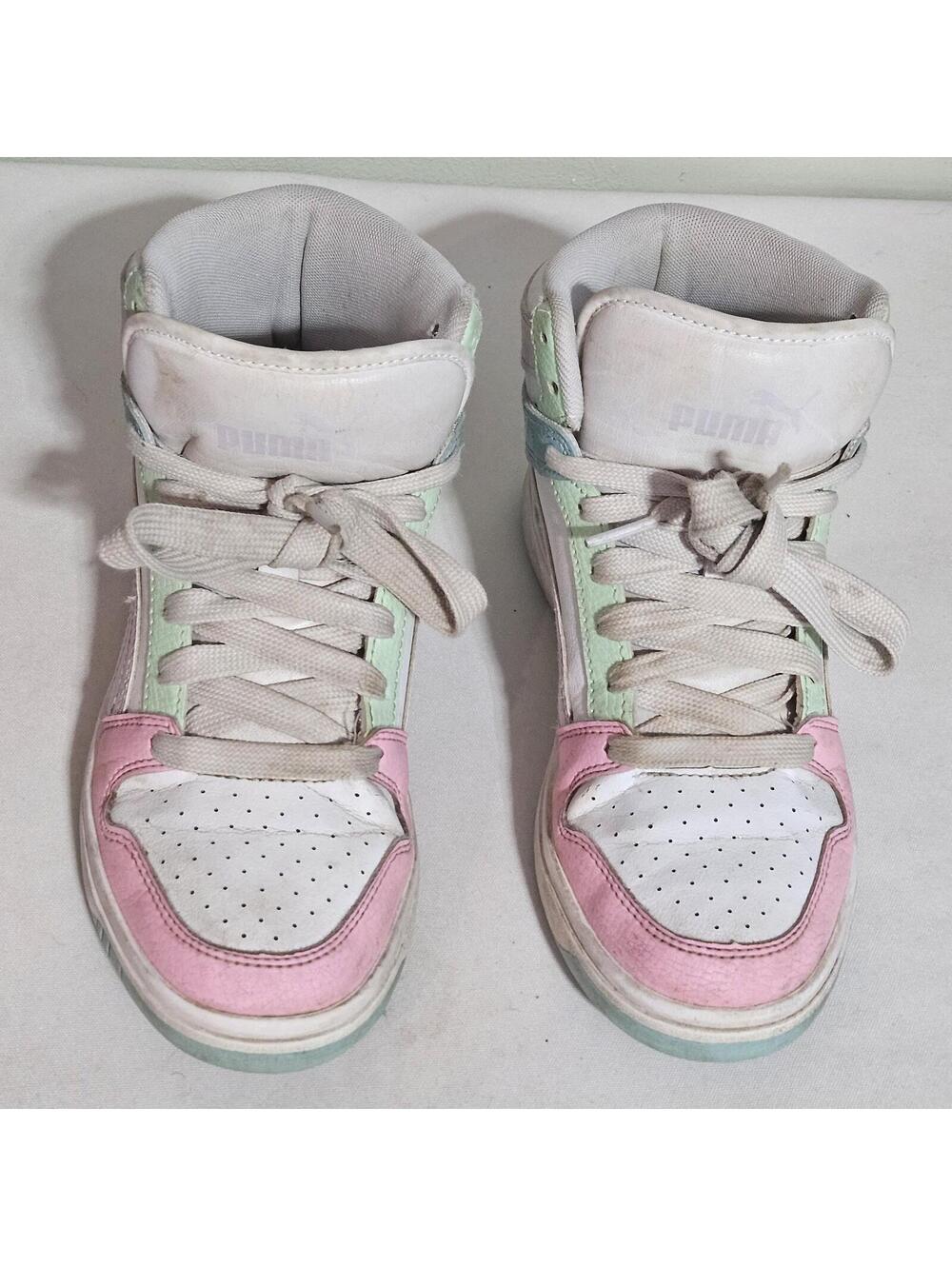 Puma Child 4.5 Pastel Multicolor High Top Sneakers Y2K Retro Skate Shoes Casual